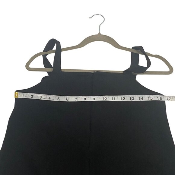 Seraphine Womens Black Maternity Overalls Adjustable Straps Size US 6 neutral - Picture 10 of 12